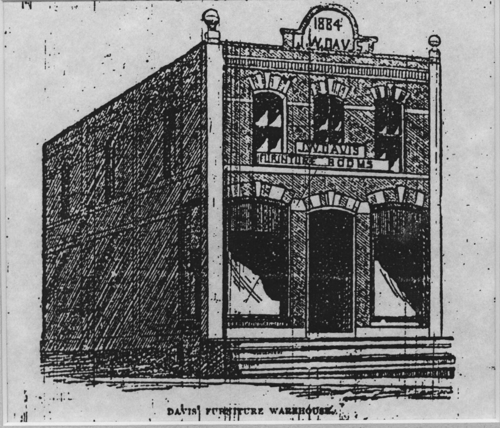 1884 J.W. Davis Furniture Store